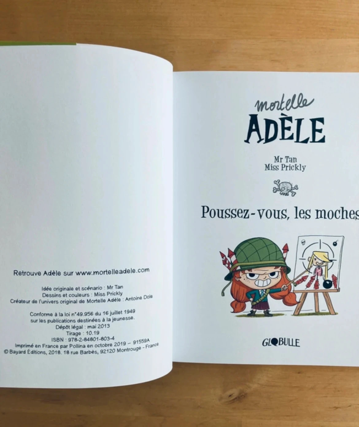 Álbum Mortelle Adèle Vol5 Poussez vous les moches! – photo 2